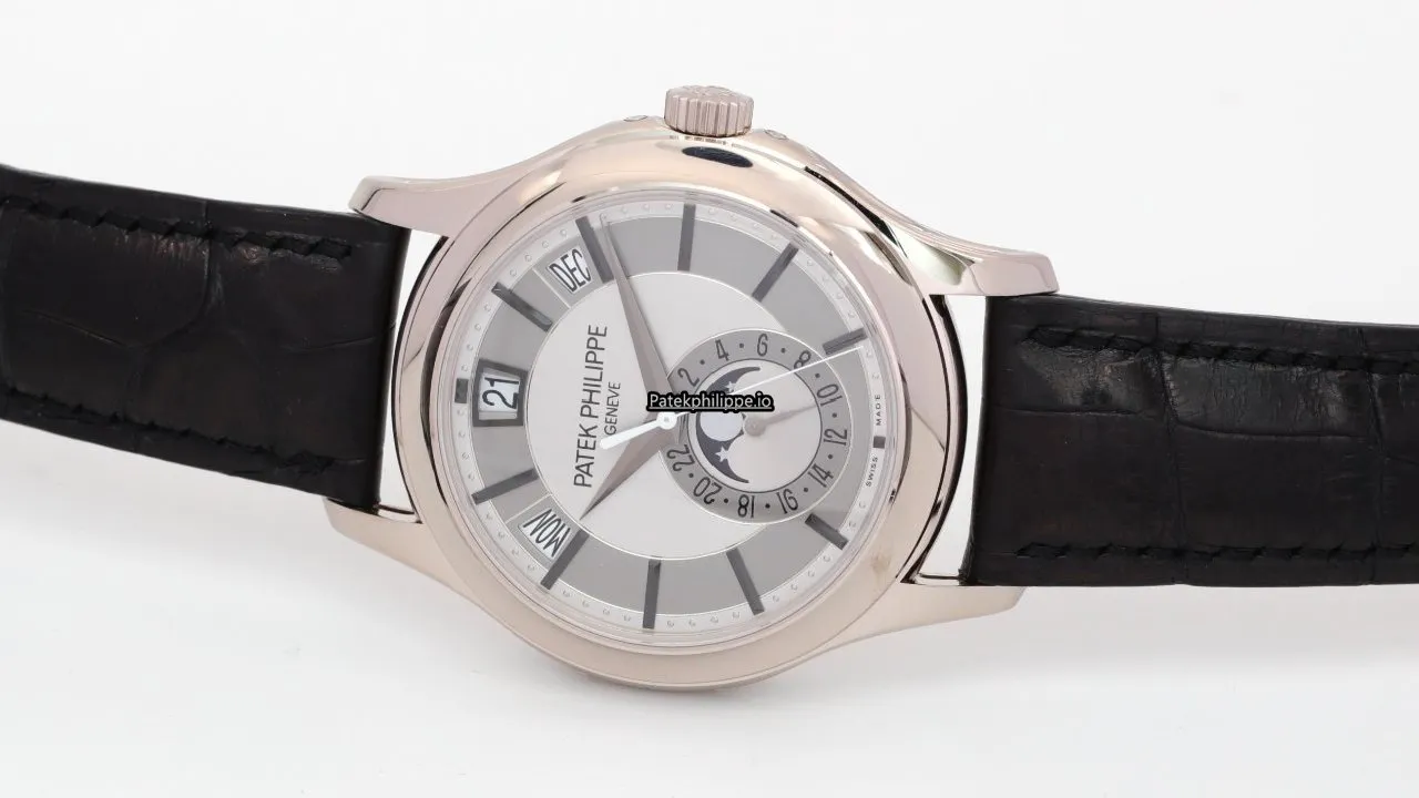 Alternative view of Patek Philippe Annual Calendar 5205g-001 40MM White Gold Case Automatic