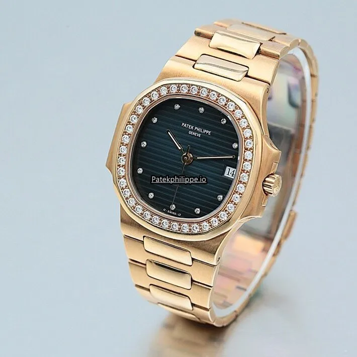 Alternative view of Patek Philippe Nautilus 3800 37MM Yellow Gold Case Automatic
