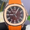 Patek Philippe Aquanaut 5167R Rose Gold Grenade Orange Rubber Strap 40mm