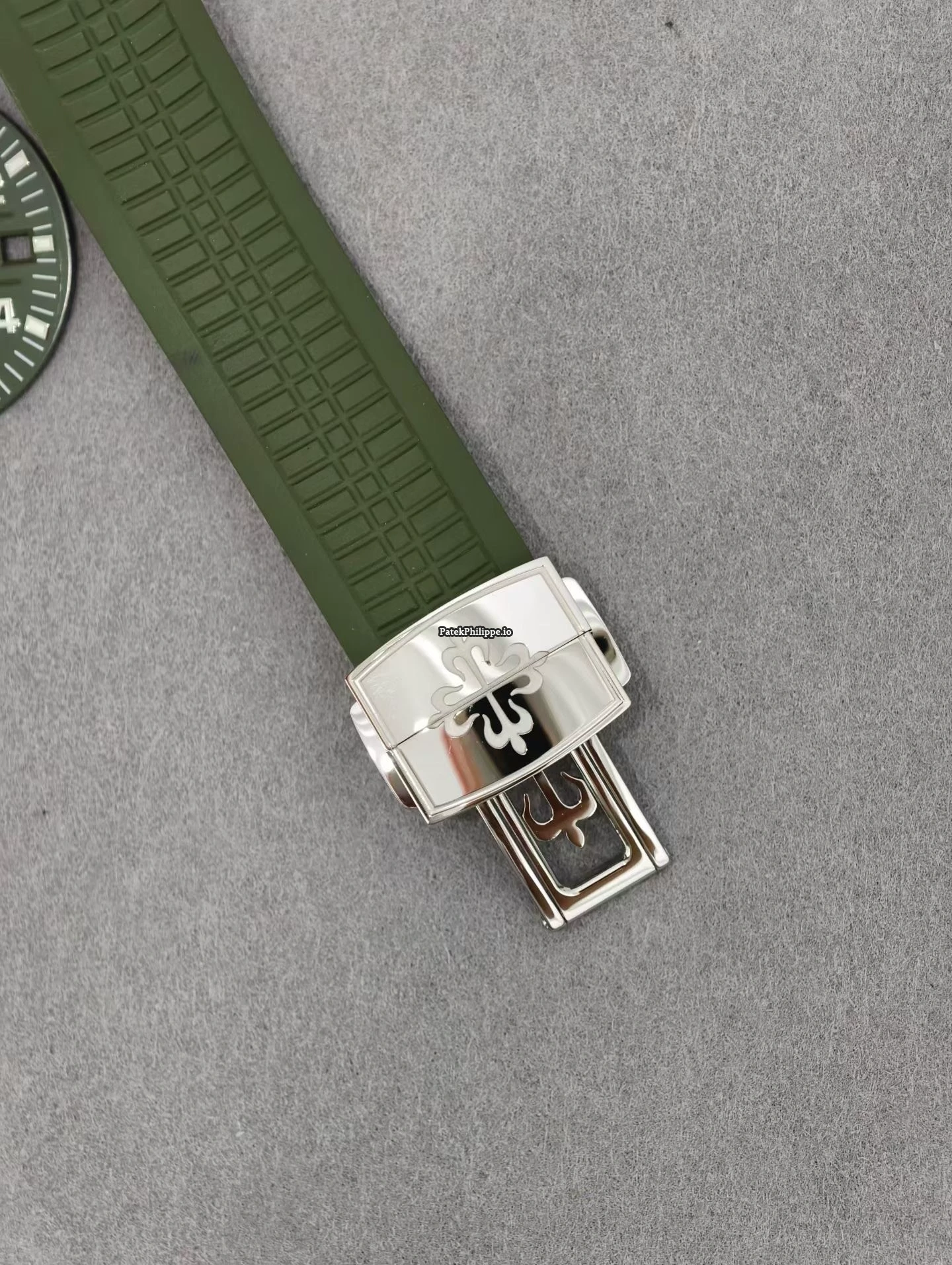Aquanaut Green Grenade 42mm White Gold Plated Automatic 324 SC Decorated Movement - Image 8