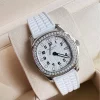 Aquanaut Luce 5067A White Dial Diamond Steel Quartz Ladies Watch