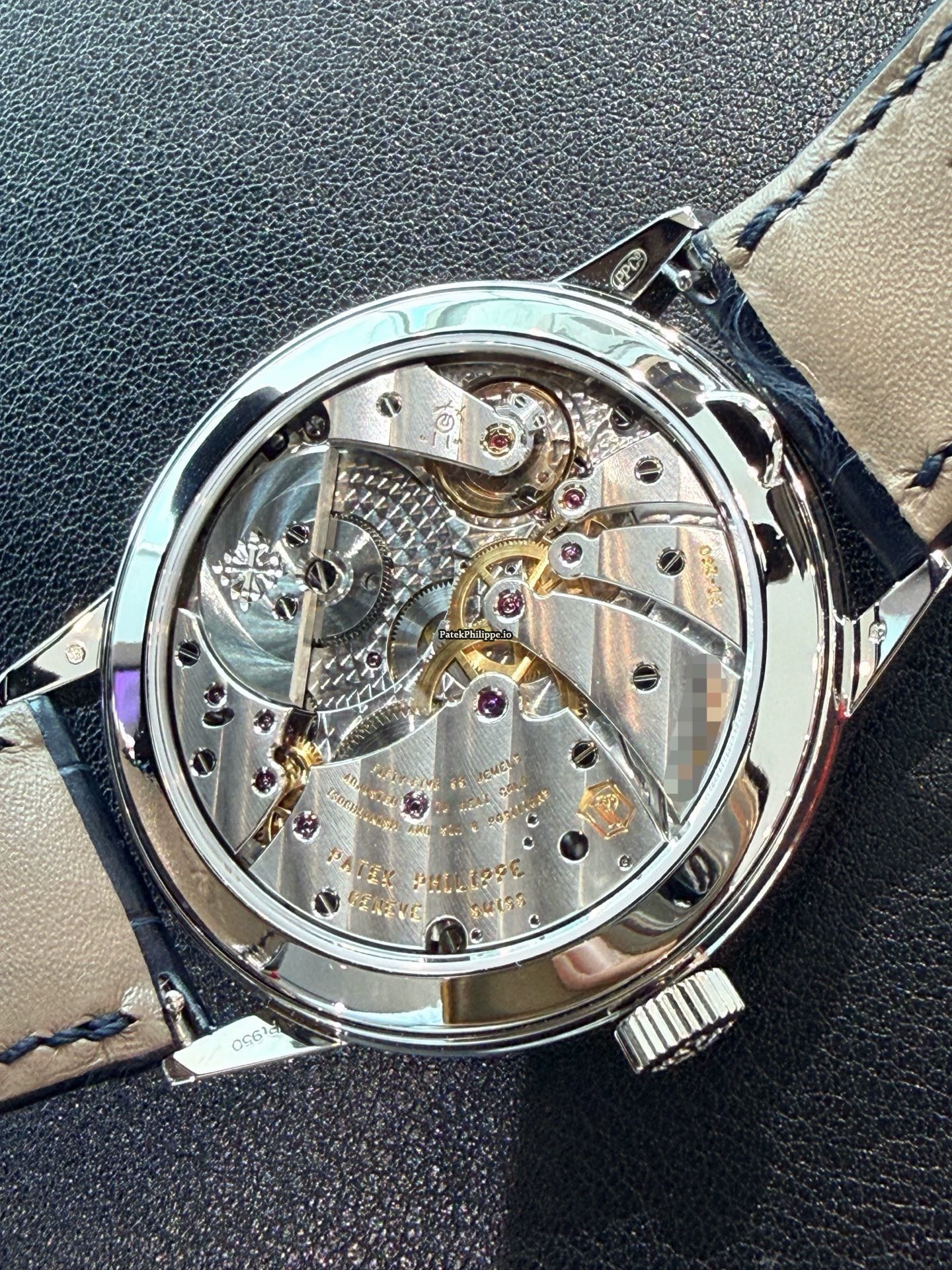 Patek Philippe Grand Complications 5236P In Line Perpetual Calendar Blue Dial Mens Watch - Image 8